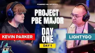 PROJECT PBE MAJOR Set 15 | DAY 1 | ALL GAMES