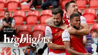 Rotherham United 1 v 0 Exeter City | Hall's rocket seals win! 🚀
