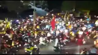 Supporters of Hezbollah and the Amal Movement took to the streets in various Lebanese cities