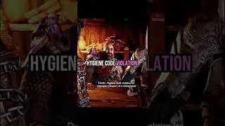 Когда Дурлин оштрафовал Кратоса за нарушение правил гигиены 😂 #godofwar #kratos #gamingshorts #du...