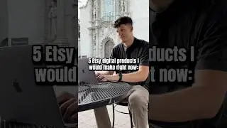 5 Etsy digital products I would make right now! #etsyshop #canva #sidehustle #etsy