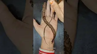 Episode:7/15 days Easy Mehandi Design with the help of Cotton Buds #mehndi #loomknit #appliquework