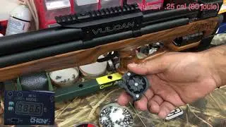 Vulcan  .25 cal / lowther walther barrel 50cm / power 80 joule
