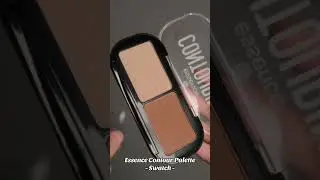 #essence contouring pallete #swatches #contour #contouring #makeuppalette #makeupreview#makeupartist
