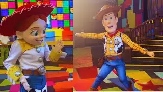Pixar Pals Playtime Party With Woody, jessie, and More 2024 Disneyland California |