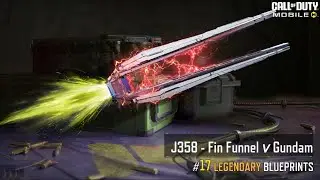 COD Mobile Legendary Blueprint of J358 -Fin Funnel v Gundam #callofdutymobile #codmobile 