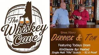 The Whiskey Cave - KinGlassie 8yr Peated Fife Single Malt Scotch Review