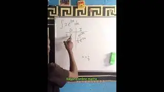 Parents teach your children this beautiful I.D table of solving integration by part. #maths