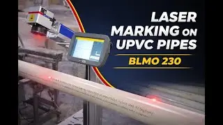 How UPVC Pipes Are Laser Marked? | Online Laser Marking Machine (BLMO 230) BATECH INDIA |