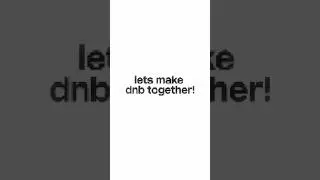 dnb together? hell yeah