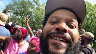 New York Brooklyn Labor Day 🔥🔥 Haitian taking over the park  way