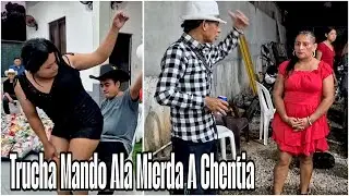 Santo Dios Miren Como Trucha Pisotio ala Chentia En Plena Fiesta La Mandó Ala Mi3rda