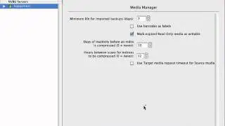 NetVault: Backup OS X Basic Configuration