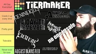 Metal Vocalist RANKS 100 METALCORE BANDS (Wage War, Make Them Suffer, Asking Alexandria + MORE)