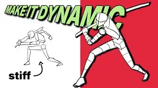 How to Draw Dynamic Poses - Beginner Tutorial