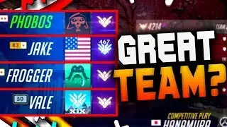 IDDQD ASHE + JAKE TORB + FROGGER LUCIO + VALE MERCY! [ OVERWATCH SEASON 20 TOP 500 ]