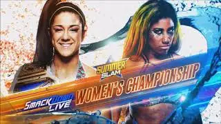 wwe summer slam 2019 match card bayley vs ember moon