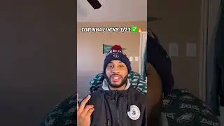 NBA PICKS 1/21 💰✅ #nba #basketball #nbapicks