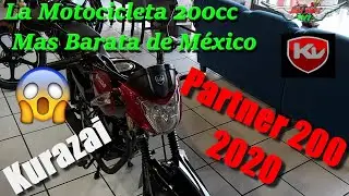 Nueva Motocicleta Partner 200cc 2020 de Kurazai |Ficha T&eacute;cnica | la 200cc m&aacute;s barata de M&eacute;xico 😮