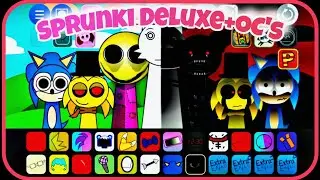 Brand new Sprunki mod: Sprunki Deluxe + OCs Showcase with new characters & new sounds!