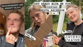 Fifth time&rsquo;s the charm? Get Ready With Me (GRWM) for Cosplay - Nesta Archeron #acotar #grwm #cosplay