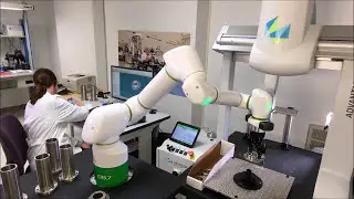 OB7 Collaborative Robot in Action: 7-Axis Work Assistant for Modern Manufacturing