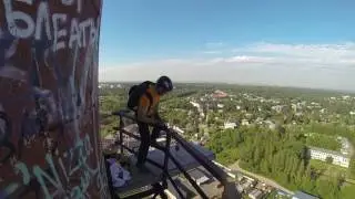 Jumping day from the 88 meters tower with RAPT