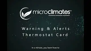 Warning & Alerts - Thermostat Example