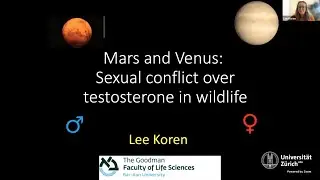 Lee Koren: Mars and Venus: Sexual Conflict Over Testosterone in Wildlife (16 May 2023)