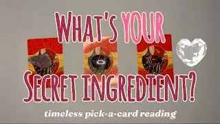 💫what's YOUR secret ingredient? 🌶timeless pick-a-card reading
