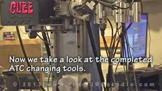 5 axis mill  - CNC conversion with ATC - Video 4 - Final Testing