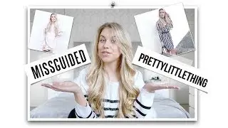 HUGE MISSGUIDED AND PRETTY LITTLE THING TRY ON HAUL MARCH 2018 | Freya Farrington