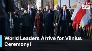 HISTORIC MOMENT: Presidents Arrive in Vilnius for 163rd January Uprising Commemoration | AC1Z
