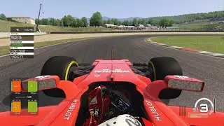 Assetto Corsa Ferrari Sf70h Mugello hot lap 1:17:693 DualSense + setup + us tyres.