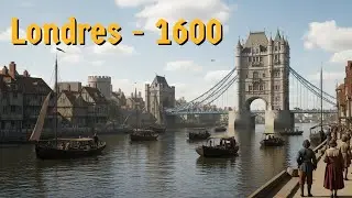 Londres 1600s (Reconstrucción con IA)