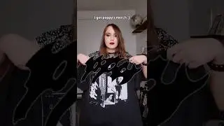 i got poppy's merch #poppy #merch #metal #shirt #metalcore #alt #alternative #style #clothing #tryon