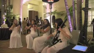 Los Angeles Electric String Quartet for Hire for Events - All I Want is You (U2 cover)