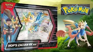 Hop's Zacian ex BOX (But Not that Good) 🗡 #pokemon #pokemoncards 