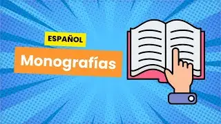 🔵 MONOGRAFÍA 📚 FÁCIL (con plantilla descargable)