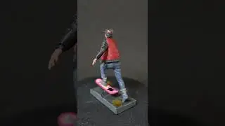 Marty McFly 3d print Back To The Future - Kuton Figurines
