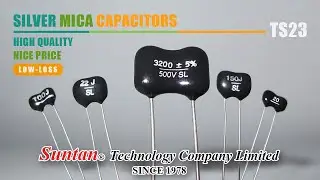 Suntan Passive Components High Stability Silver Mica Capacitors TS23