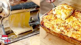 Homemade Praktis! Resep LASAGNA KLASIK Ala Resto Italia: Kulit Bikin Sendiri.