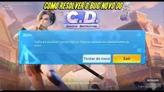 Como Resolver a Falha ao atualizar pacote b&aacute;sico do creative destruction! (PC)