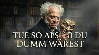 Schopenhauer enthüllte etwas Erschreckendes: so zu tun, als wäre man dumm, ist mächtig...