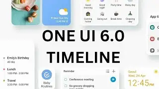 Samsung Announces Android 14 One UI 6 Scheduled Timeline for Updates
