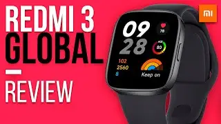 REDMI WATCH 3 GLOBAL Unboxing Review - ALEXA, TELA AMOLED 60Hz e GPS! Mas vale a pena? É bom?