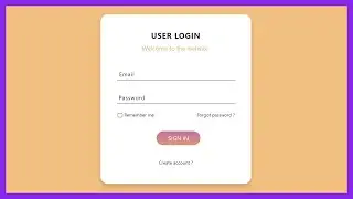 Adobe XD - Design a mobile signup screen | Make Login Screen UI design with Adove XD