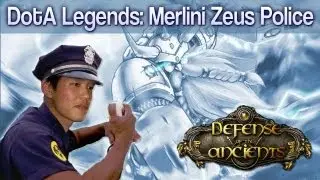 Dota 1 Legends - Merlini Zeus Triple Kill [Warcraft 3 Memories]