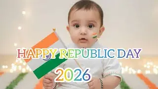 Happy 77th  Republic Day 77वें गणतंत्र दिवस की हार्दिक शुभकामनाएं  🇮🇳 #republicday #2026 #india 