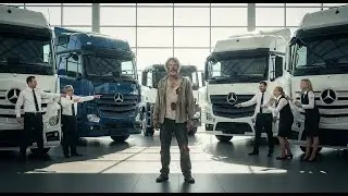 The Ragged Man Said He’d Take Five Mercedes Trucks — They Laughed, But It Was Their Biggest Mistake